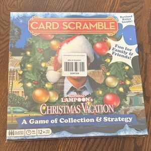 NWT National Lampoons Christmas Vacation Card Scramble